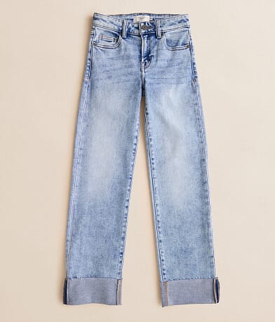 HIDDEN Girls - Mini Ella Classic Straight Stretch Jean front view