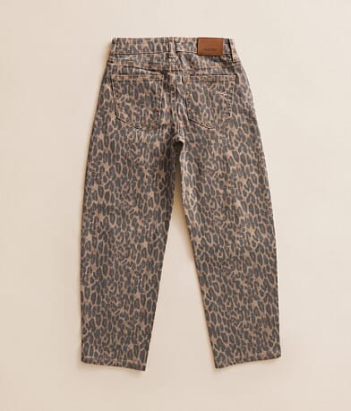 Girls - Mini Sloane Barrel Cheetah Stretch Jean thumbnail 2