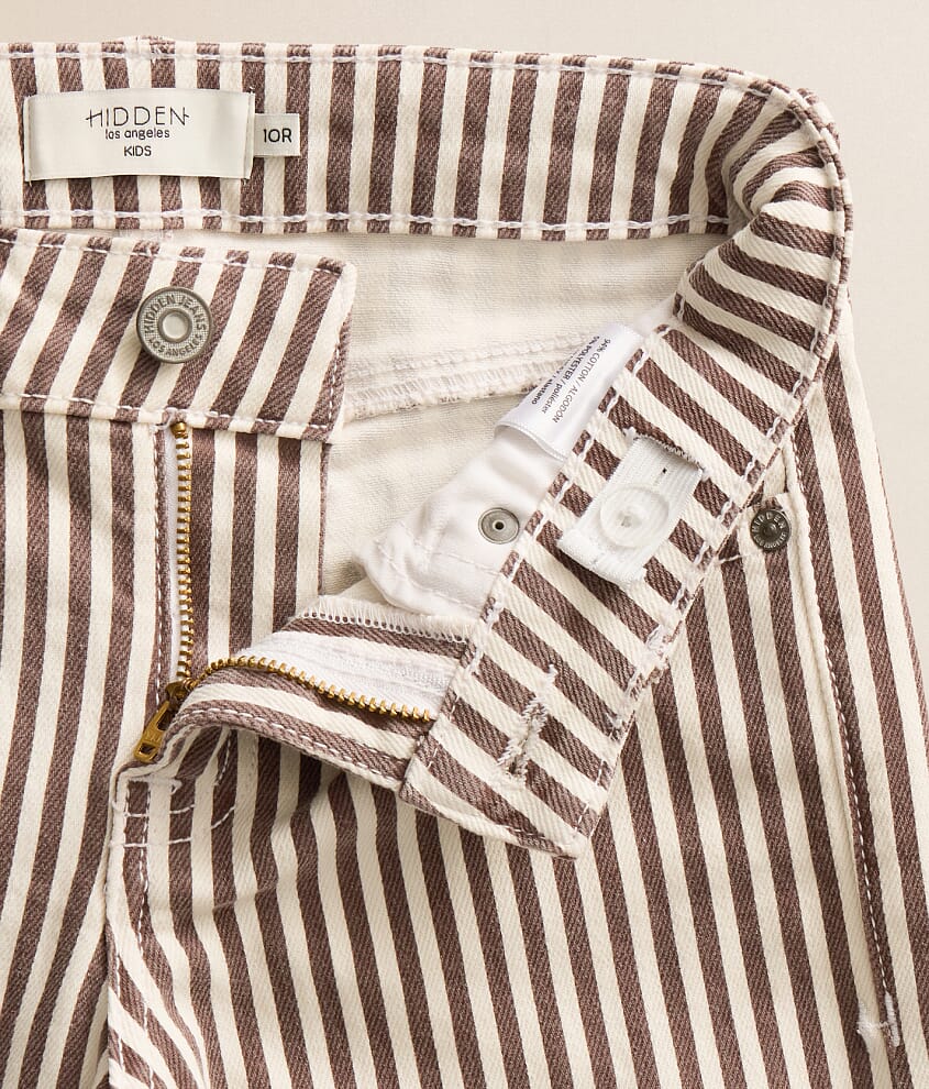 Girls - Mini Blake Striped Dad Jean