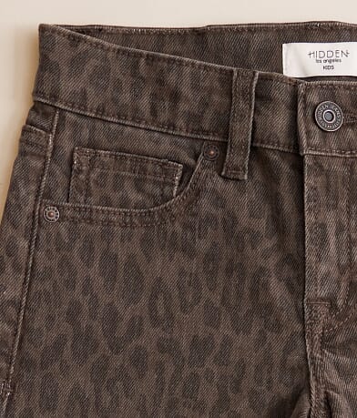Girls - Mini Blake Dad Cheetah Stretch Jean thumbnail 4