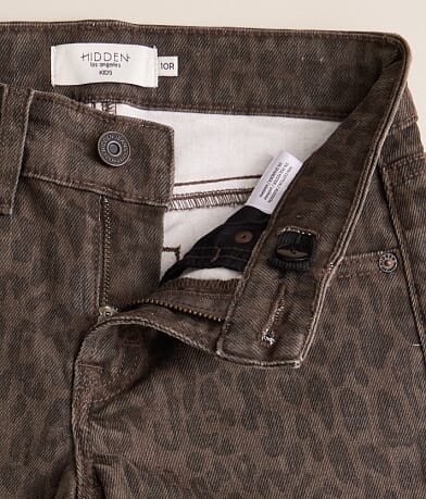 Girls - Mini Blake Dad Cheetah Stretch Jean thumbnail 6