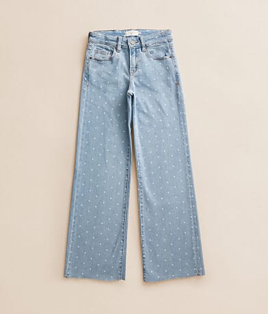 Girls - Mini Blake Polka Dot Dad Stretch Jean