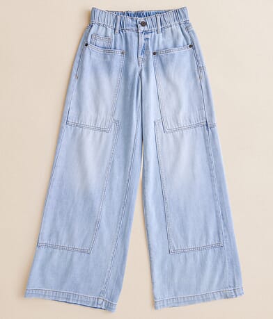 HIDDEN Girls - Mini Nori Wide Leg Jean front view