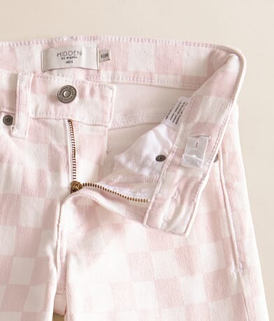 Girls - Mini Blake Dad Checkered Stretch Jean thumbnail 6