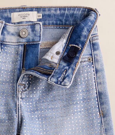 Girls - Mini Logan Rhinestone Dad Stretch Jean thumbnail 6