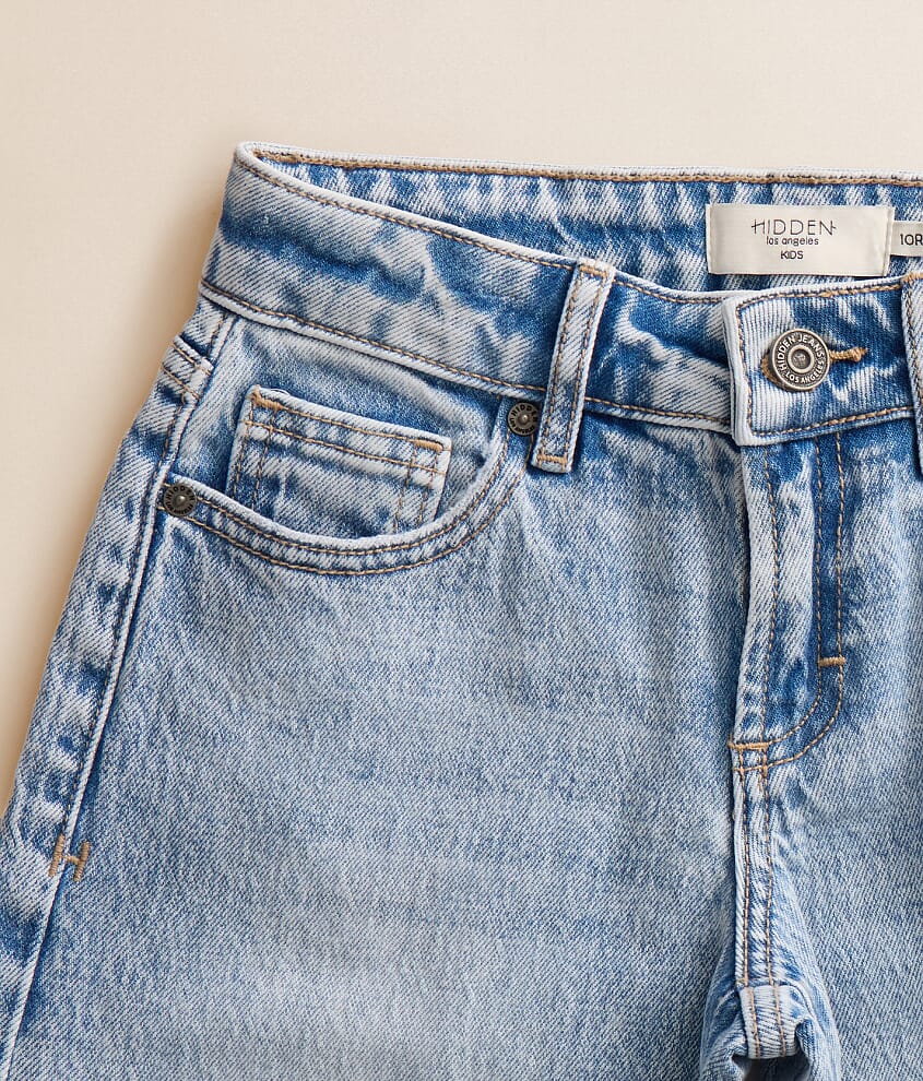 Girls - Mini Noah Baggy Wide Leg Stretch Jean