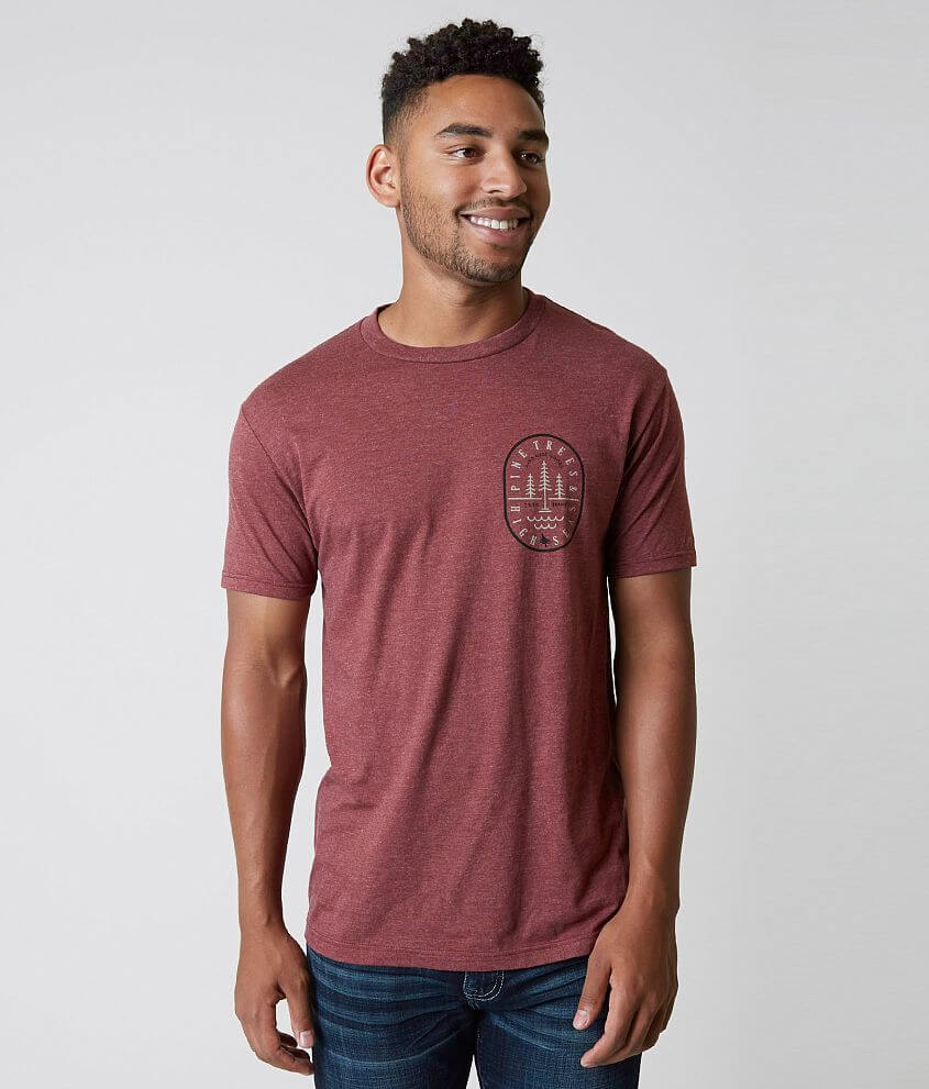 HippyTree Grove T-Shirt - Men's T-Shirts in Heather Rust | Buckle