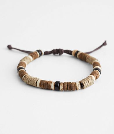 BKE Jute Slider Bracelet front view