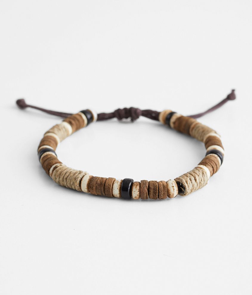 BKE Jute Slider Bracelet front view