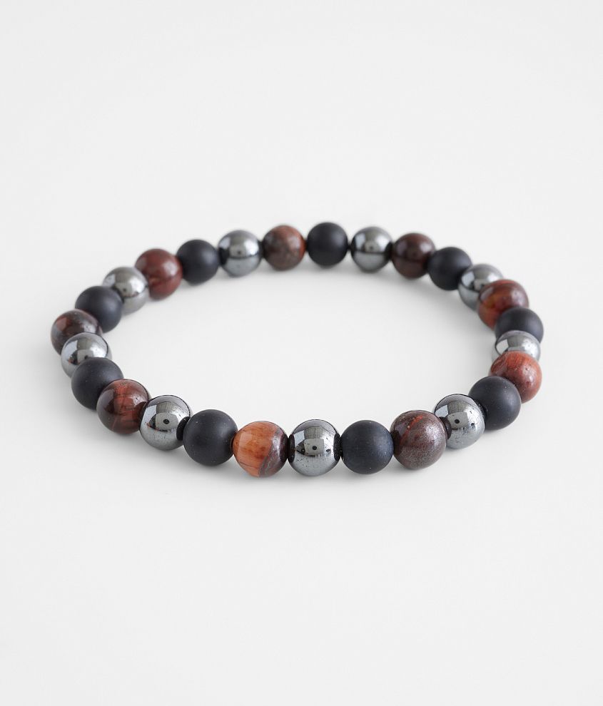 BKE Mixed Bead Bracelet - Men's Jewelry in Black | Buckle