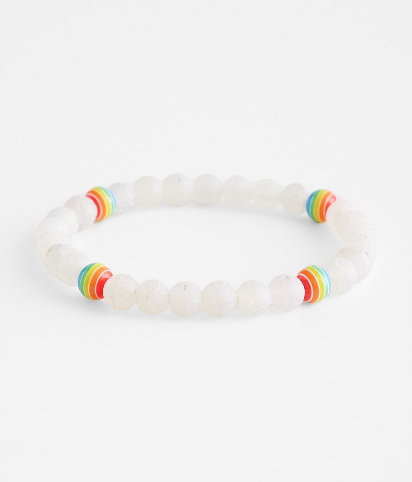 BKE Rainbow Bead Bracelet