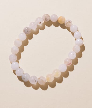 BKE Marble Beaded Bracelet front view