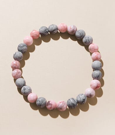 BKE Beaded Marble Bracelet front view
