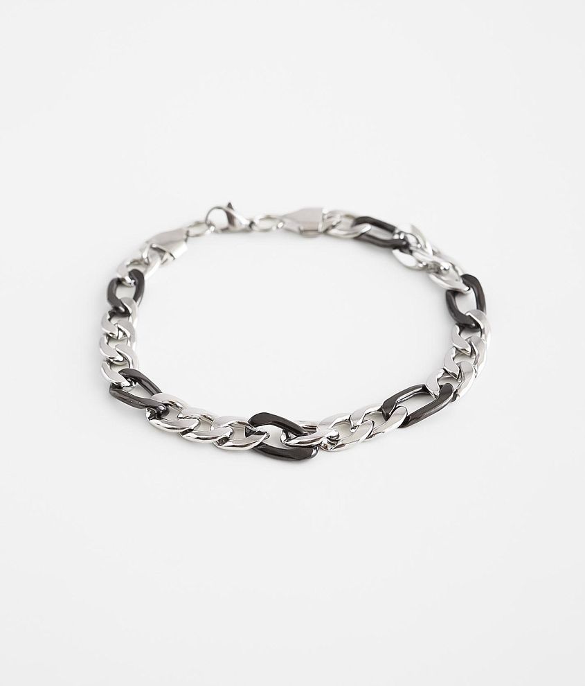 BKE Two Tone Chain Bracelet front view