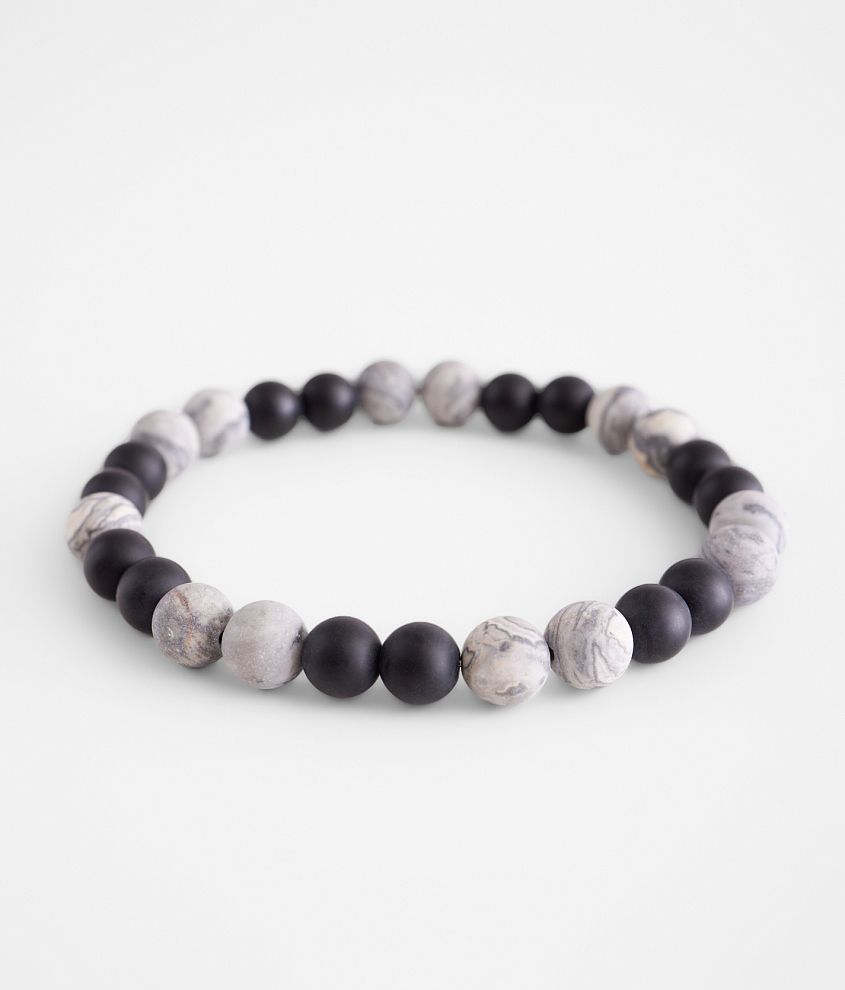 BKE Marble Beaded Bracelet front view