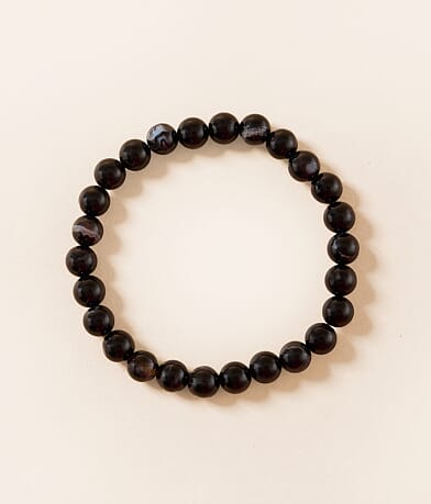 BKE Marble Beaded Bracelet front view