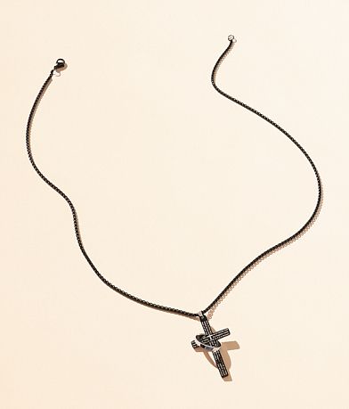 BKE The Lord&apos;s Prayer Cross &amp; Ring 24&quot; Necklace MISC_DETAIL_1