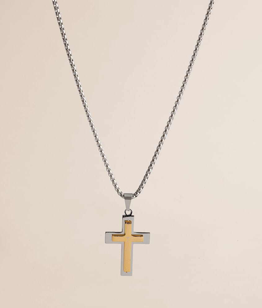 Cross Pendant 22" Necklace