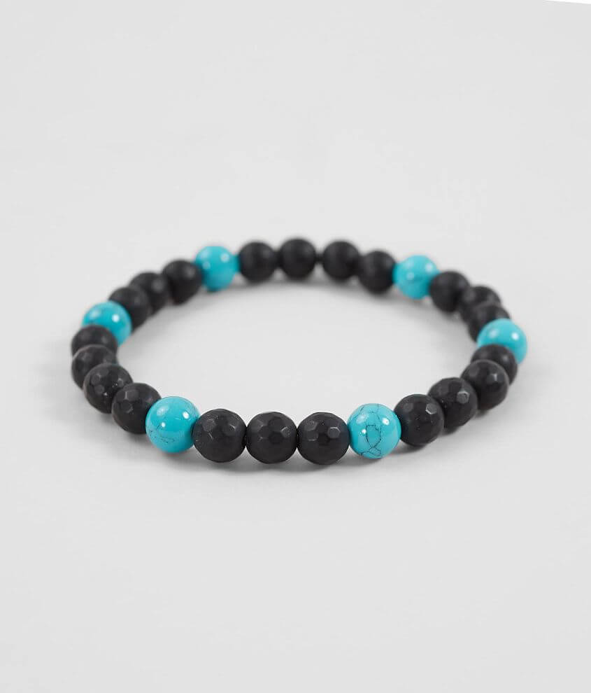 BKE Turquoise Lava Bracelet front view