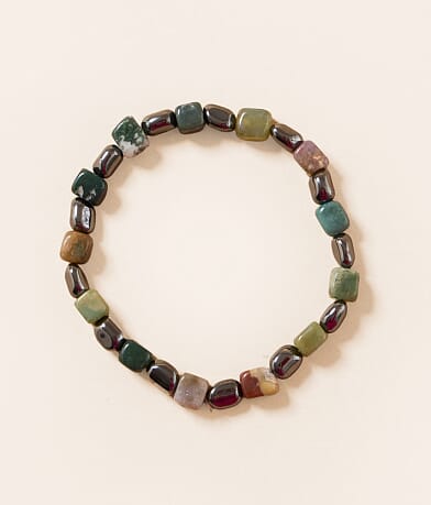 BKE Mixed Stone Bracelet front view