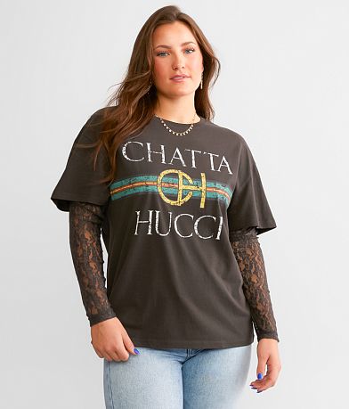 Goodie Two Sleeves Alan Jackson Chattahucci Band T-Shirt full left side view
