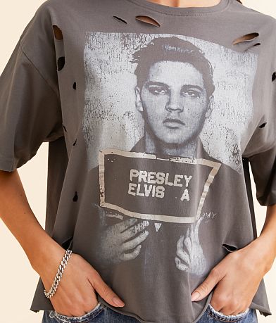 Goodie Two Sleeves Elvis Presley Mugshot T-Shirt MISC_DETAIL_1
