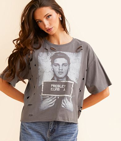 Goodie Two Sleeves Elvis Presley Mugshot T-Shirt FULL_RIGHT_SIDE