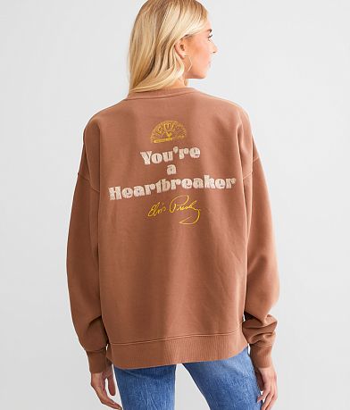 Sun Elvis Presley Heartbreaker Band Pullover BACK