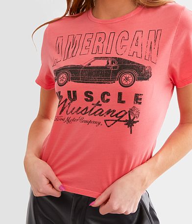 Goodie Two Sleeves American Muscle Mustang T-Shirt MISC_DETAIL_1