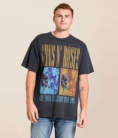 Goodie Two Sleeves Guns N' Roses Band T-Shirt front view