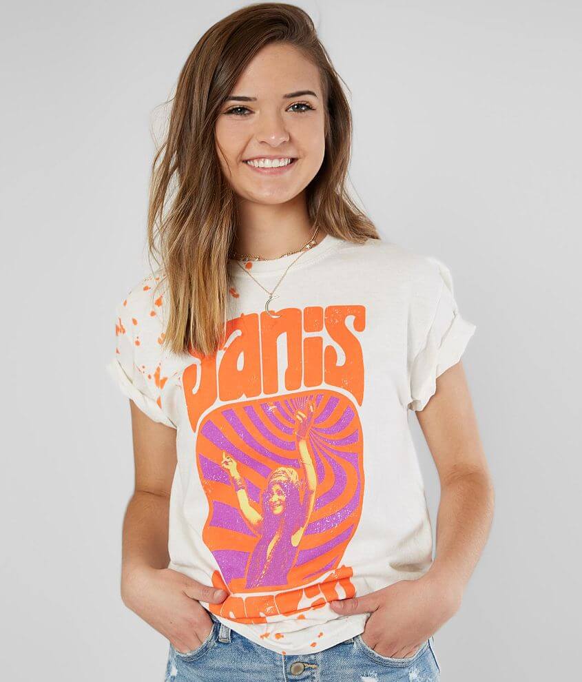 Two Sleeves Janis Joplin T-Shirt - Women's in White | Buckle