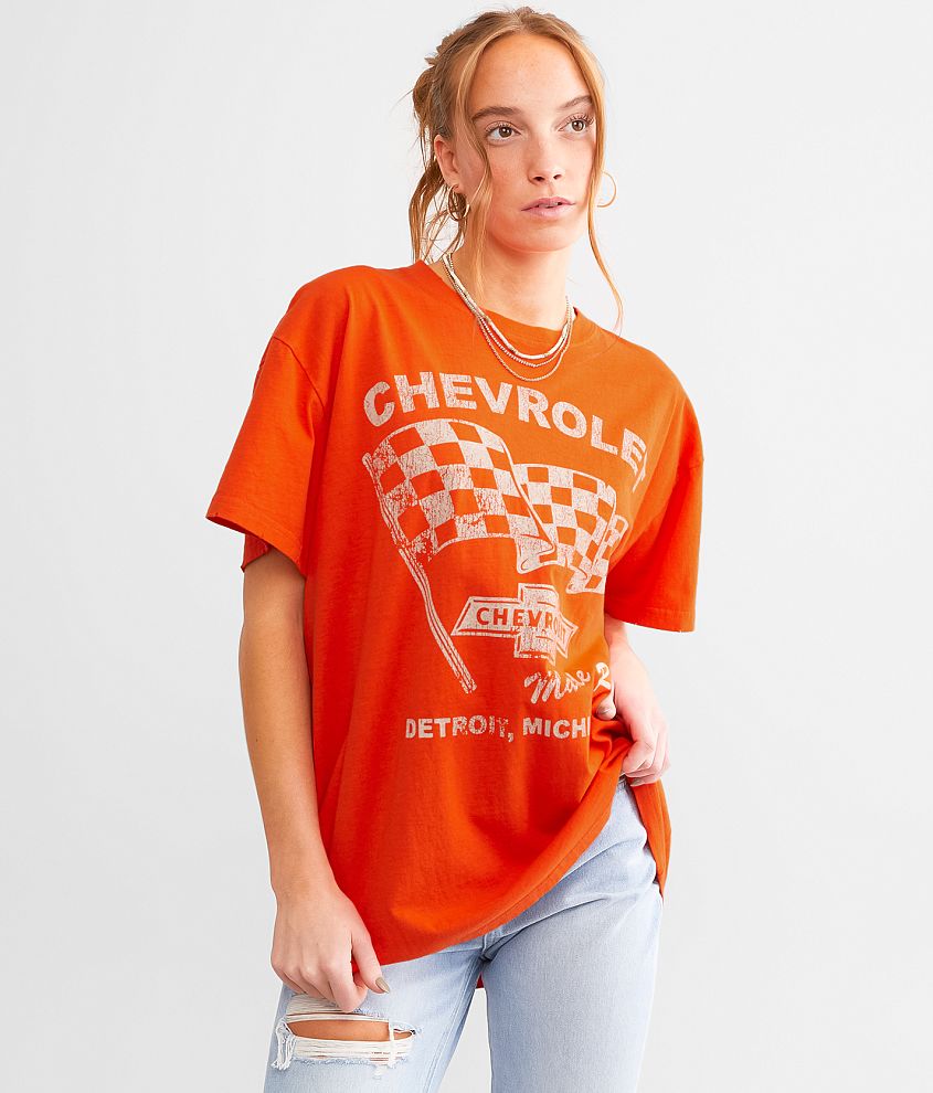 Chevrolet Made To Race Oversized T-Shirt - Women's T-Shirts in