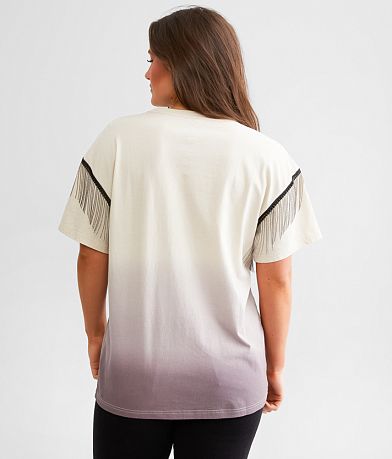 Goodie Two Sleeves Lone Star Cowboy Oversized T-Shirt BACK