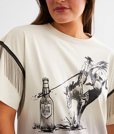 Goodie Two Sleeves Lone Star Cowboy Oversized T-Shirt MISC_DETAIL_1