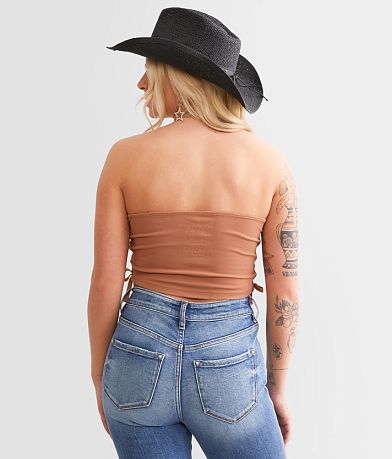 Goodie Two Sleeves John Denver Country Roads Tube Top BACK