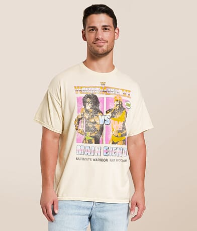 Goodie Two Sleeves Wrestle Mania 1990 T-Shirt front view