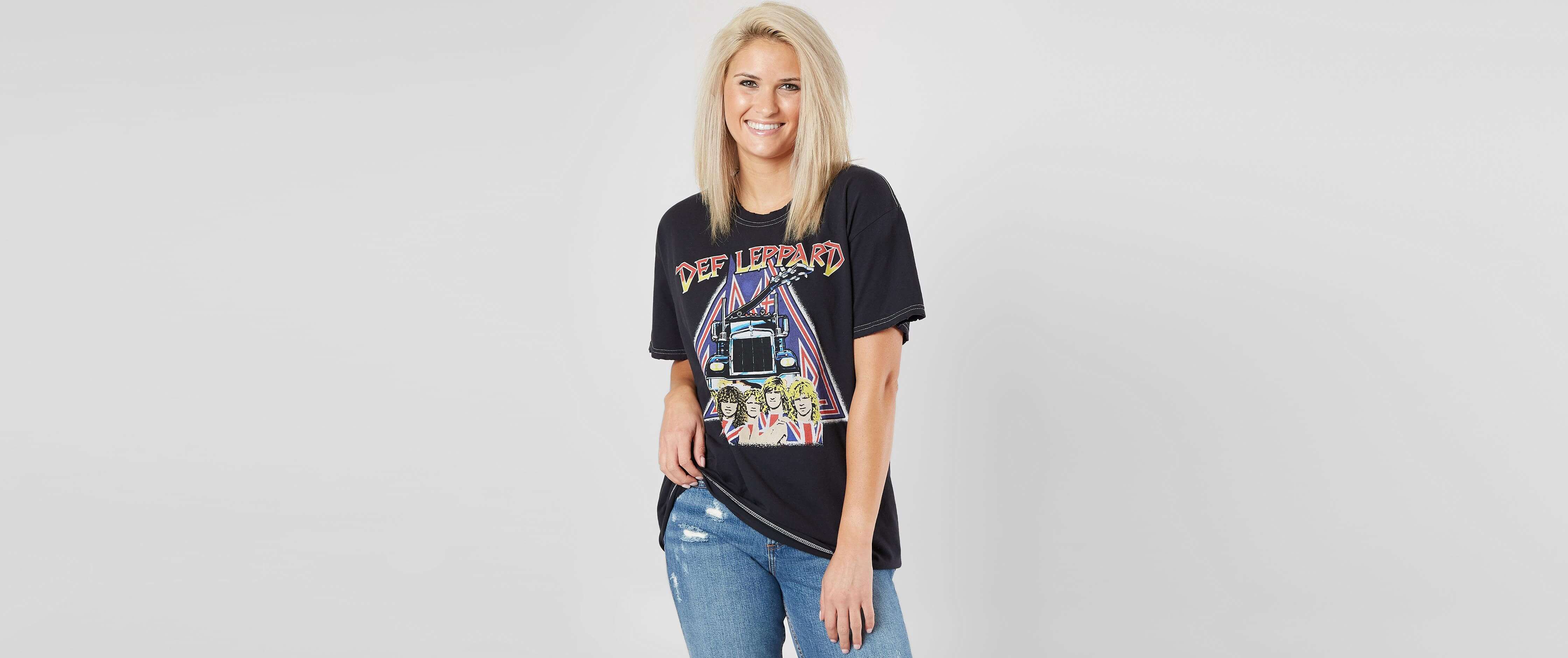 def leppard shirt womens