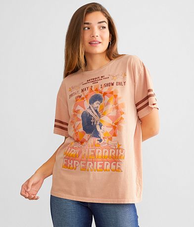 Goodie Two Sleeves Jimi Hendrix Band T-Shirt front view