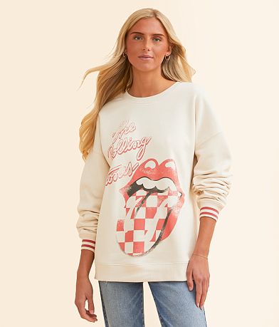 Goodie Two Sleeves The Rolling Stones Band Pullover front view