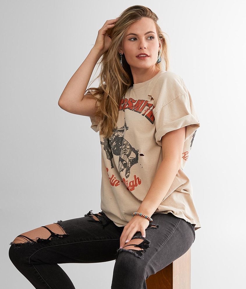 Aerosmith store tee womens