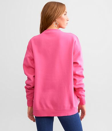 Goodie Two Sleeves KISS Oversized Band Pullover back view