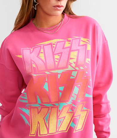 Goodie Two Sleeves KISS Oversized Band Pullover misc detail 1 view