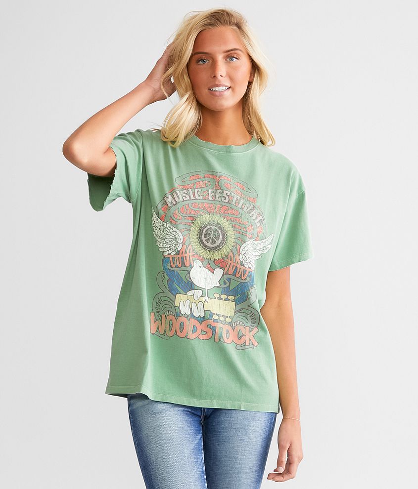 Goodie Two Sleeves Woodstock T-Shirt front view