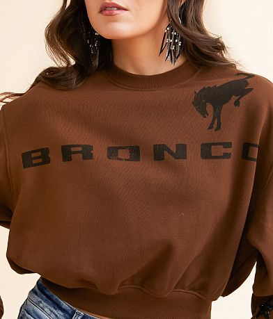 Goodie Two Sleeves Ford Bronco Cropped Pullover misc detail 1 view