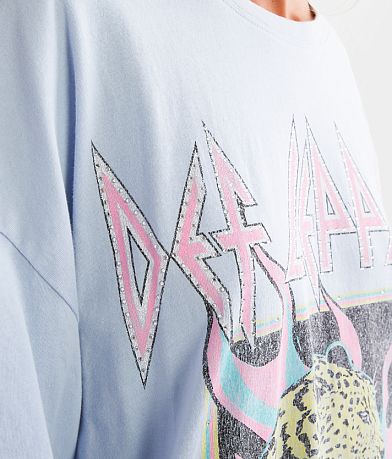 Goodie Two Sleeves Def Leppard Pyromania Band T-Shirt MISC_DETAIL_2