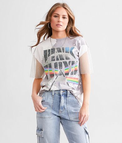 Goodie Two Sleeves Pink Floyd Band T-Shirt front view