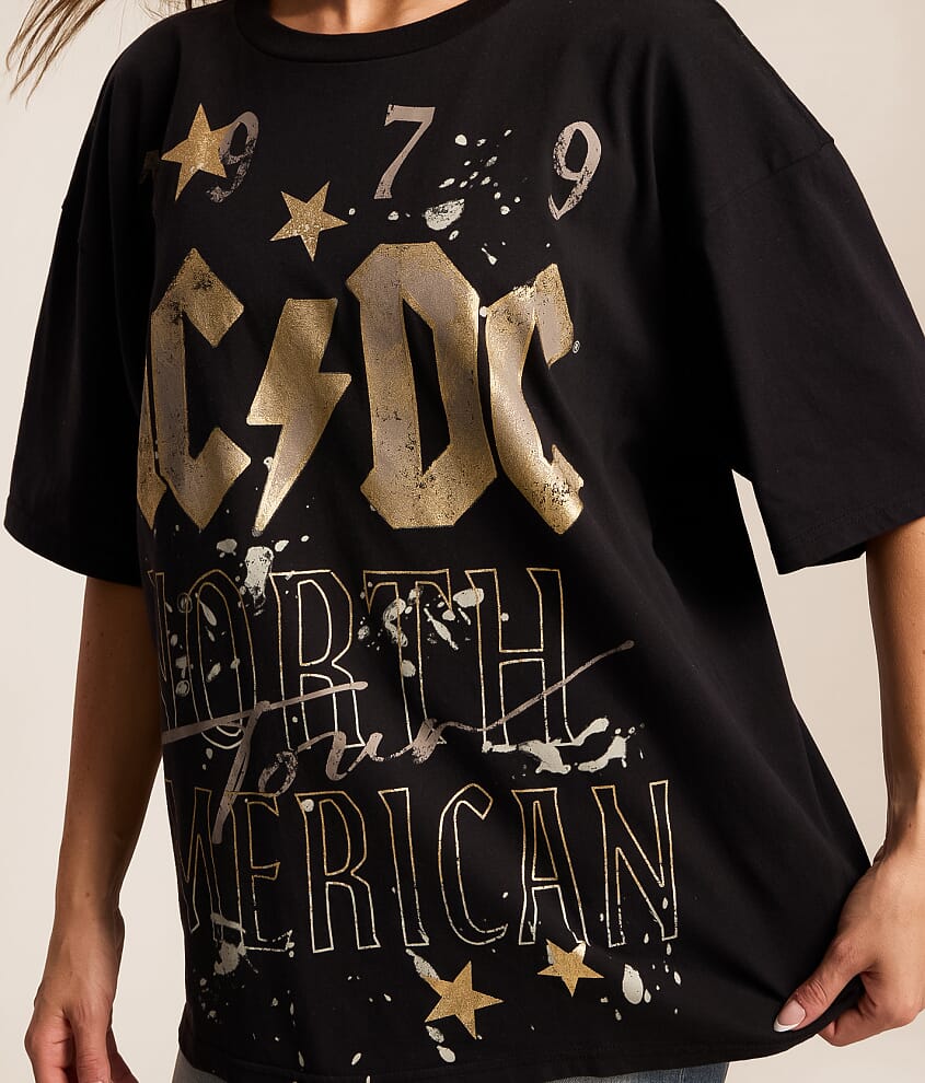 AC/DC 1979 Oversized Band T-Shirt - thumbnail 4