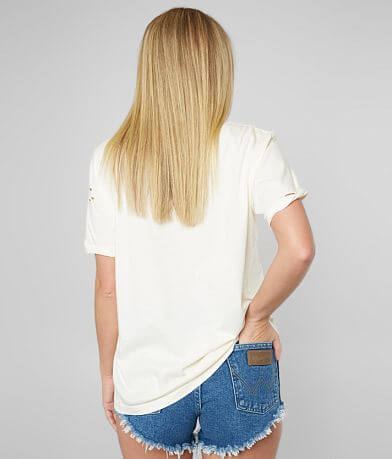 Goodie Two Sleeves Woodstock T-Shirt back view