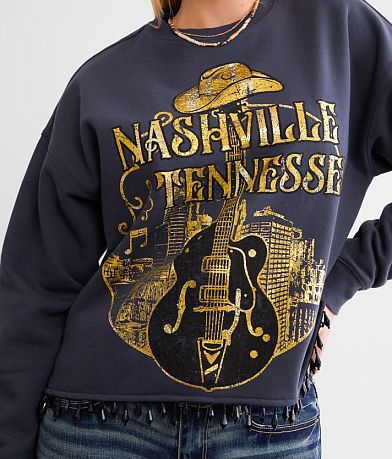 Goodie Two Sleeves Nashville Oversized Pullover misc detail 1 view