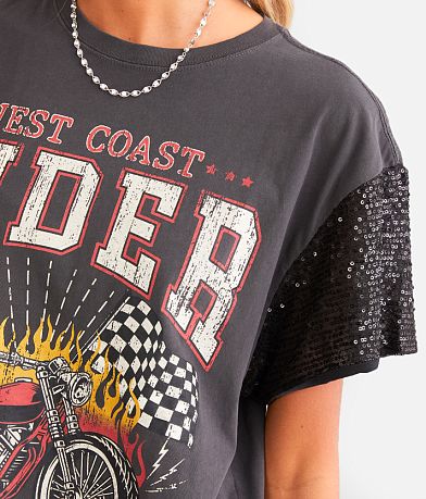 Goodie Two Sleeves West Coast Rider T-Shirt MISC_DETAIL_1